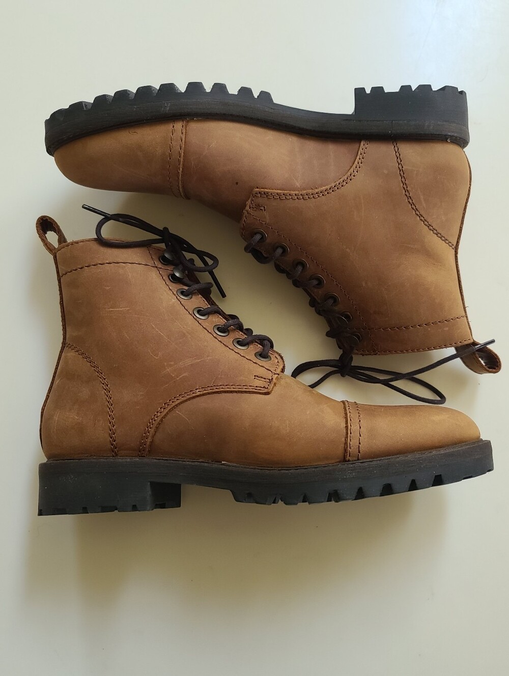 Portland Leather/ Patina The Breaker Boots- caribou size 8.5